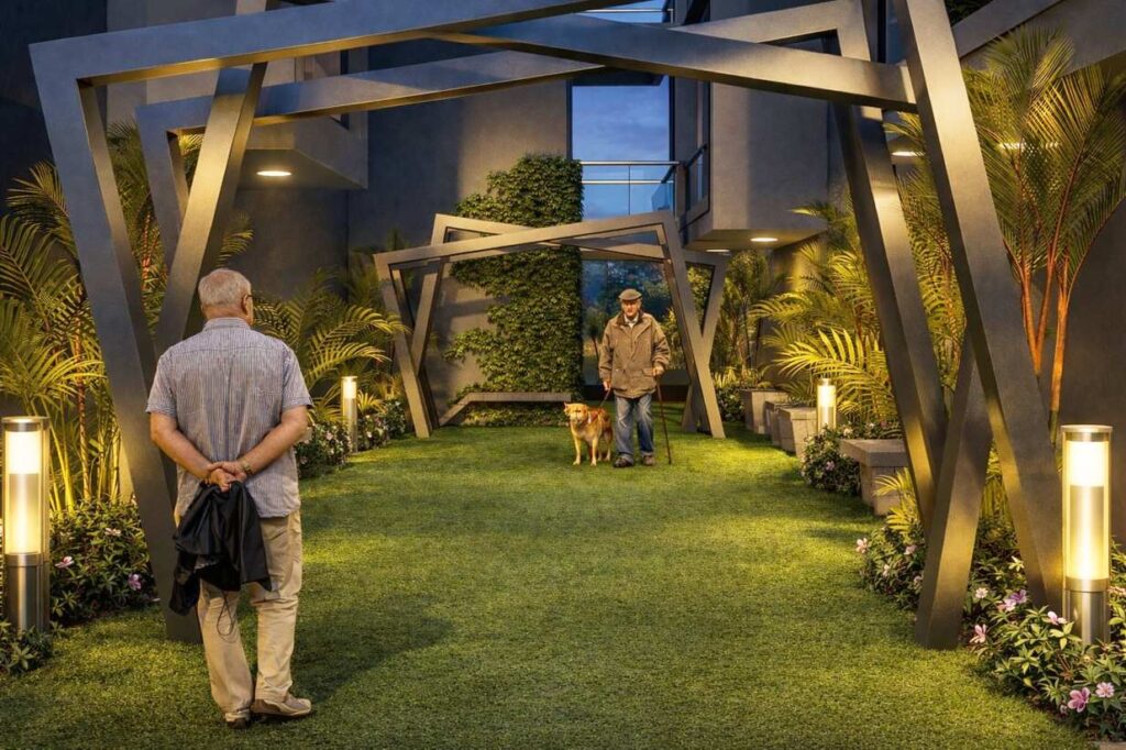 Kids play area in gated community Bangalore